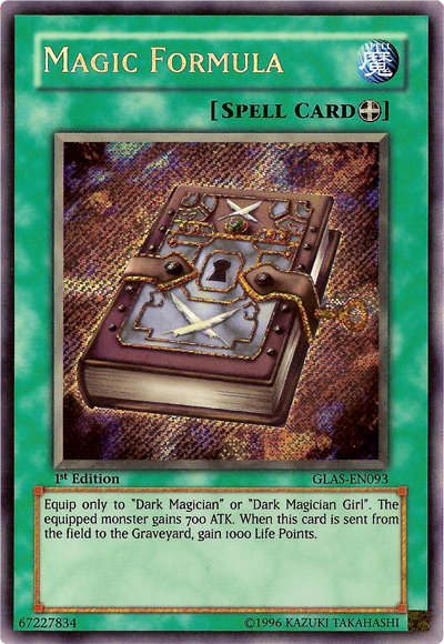 Magic Formula [GLAS-EN093] Secret Rare | Arkham Games and Comics