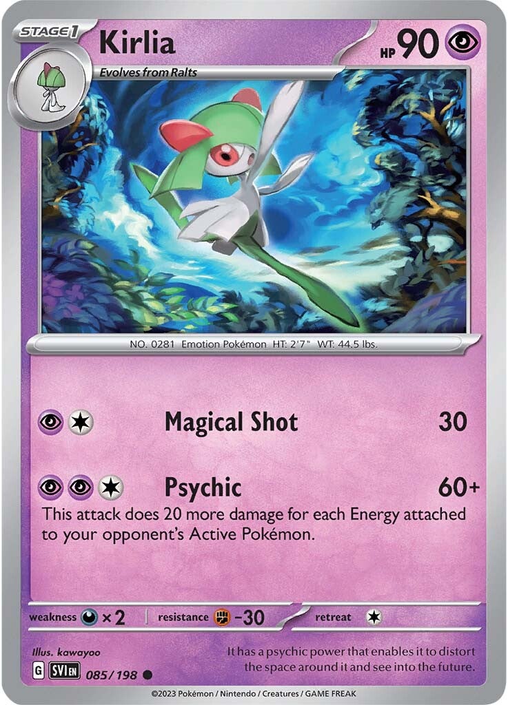 Kirlia (085/198) [Scarlet & Violet: Base Set] | Arkham Games and Comics