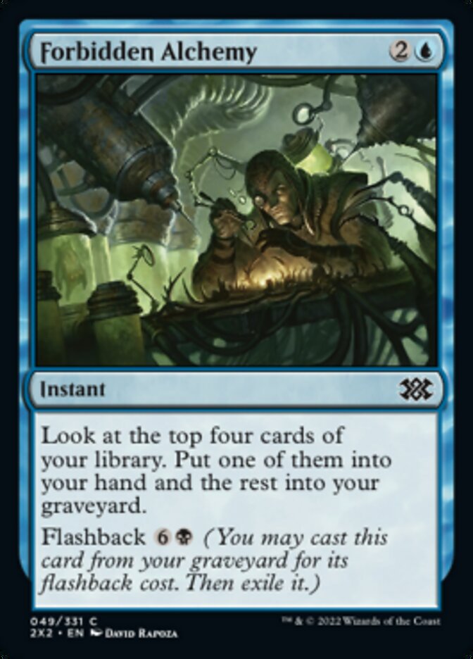 Forbidden Alchemy [Double Masters 2022] | Arkham Games and Comics
