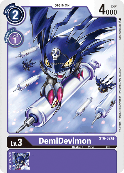 DemiDevimon [ST6-02] [Starter Deck: Venomous Violet] | Arkham Games and Comics