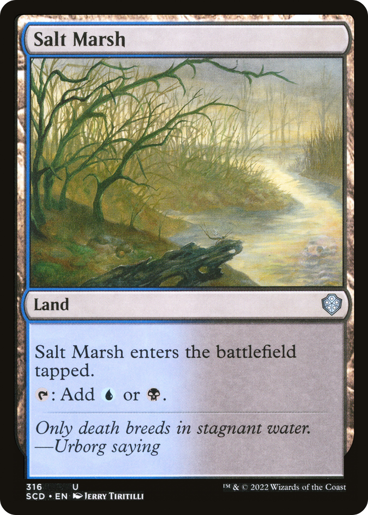 Salt Marsh [Starter Commander Decks] | Arkham Games and Comics