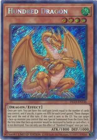 Hundred Dragon [DLCS-EN146] Secret Rare | Arkham Games and Comics