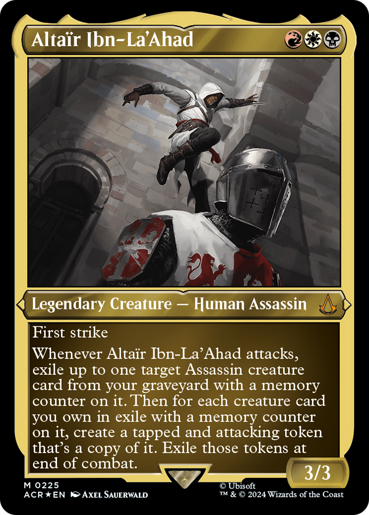 Altair Ibn-La'Ahad (Foil Etched) [Assassin's Creed] | Arkham Games and Comics