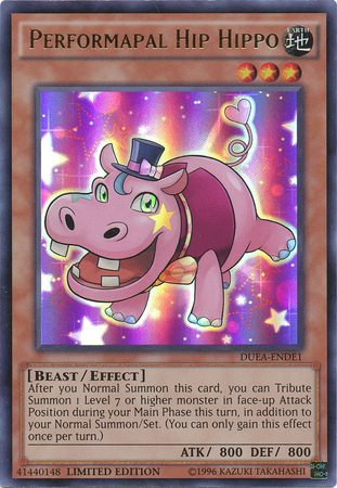 Performapal Hip Hippo [DUEA-ENDE1] Ultra Rare | Arkham Games and Comics