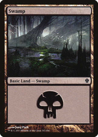 Swamp (347) [Commander 2013] | Arkham Games and Comics