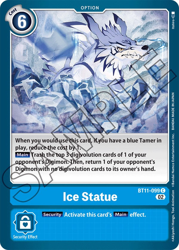 Ice Statue [BT11-099] [Dimensional Phase] | Arkham Games and Comics