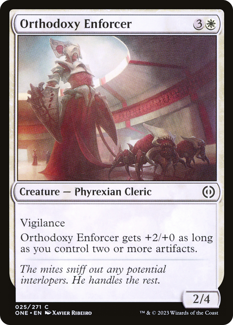 Orthodoxy Enforcer [Phyrexia: All Will Be One] | Arkham Games and Comics