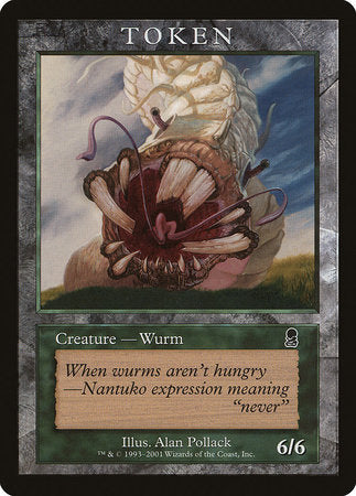 Wurm Token (Odyssey) [Magic Player Rewards 2002] | Arkham Games and Comics