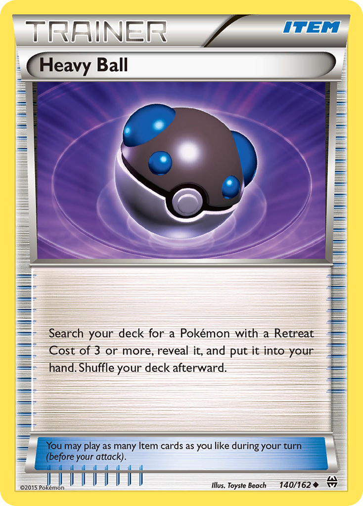 Heavy Ball (140/162) [XY: BREAKthrough] | Arkham Games and Comics