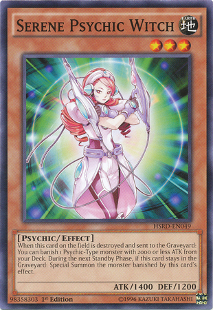 Serene Psychic Witch [HSRD-EN049] Common | Arkham Games and Comics