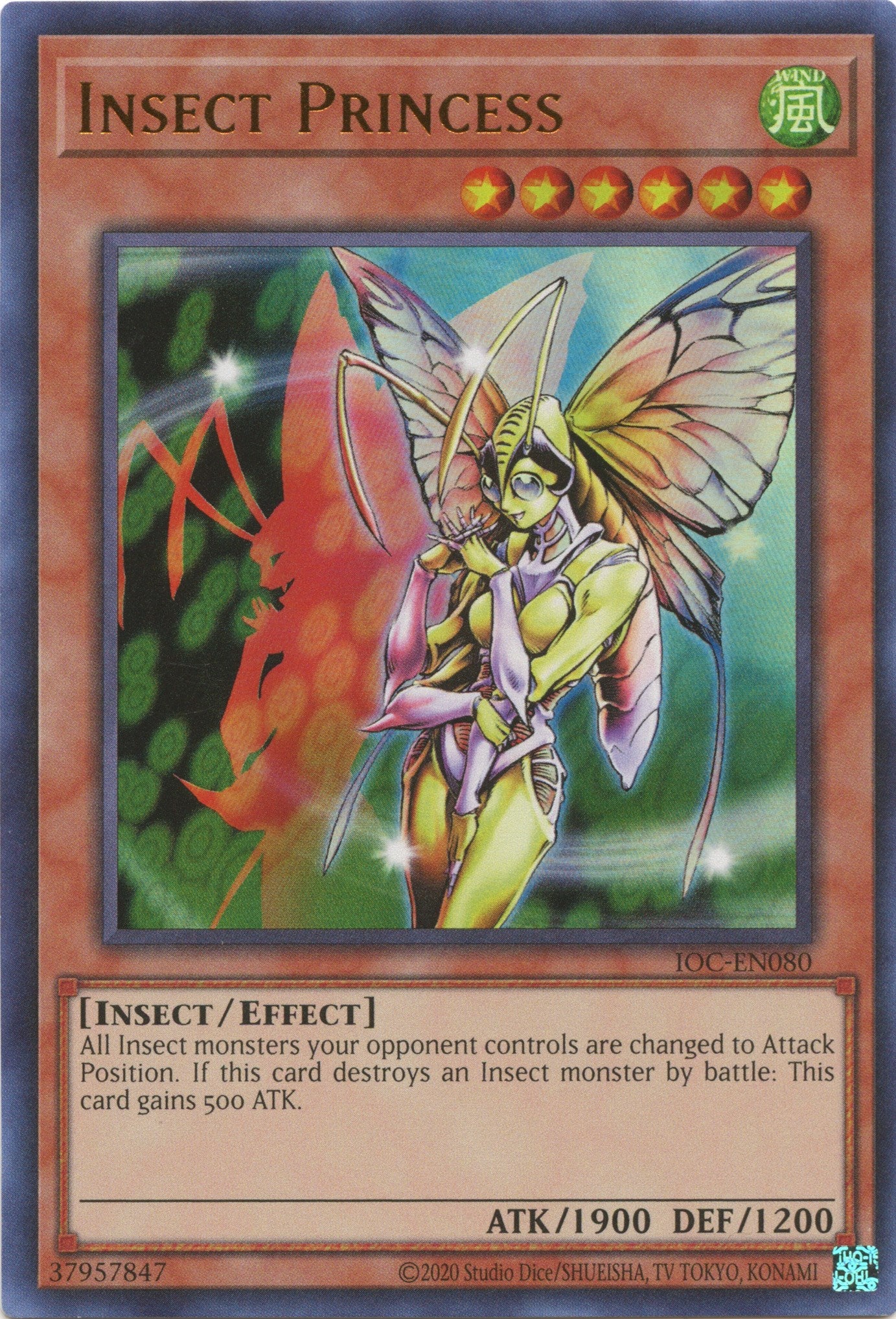 Insect Princess (25th Anniversary) [IOC-EN080] Ultra Rare | Arkham Games and Comics