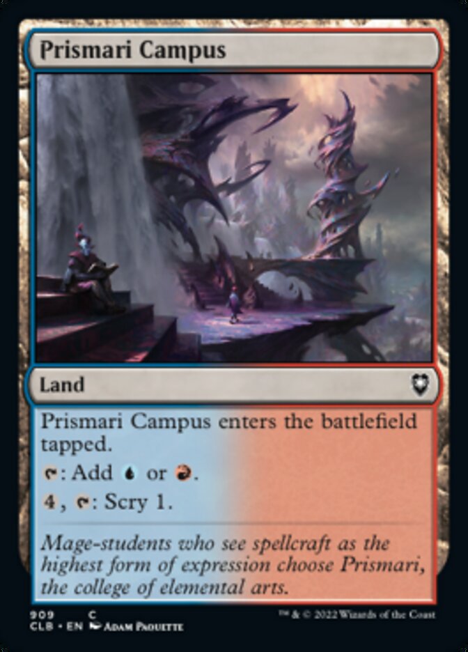 Prismari Campus [Commander Legends: Battle for Baldur's Gate] | Arkham Games and Comics