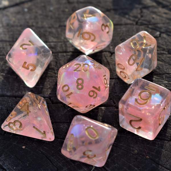 Misty Mountain Resin Dice Set | Arkham Games and Comics