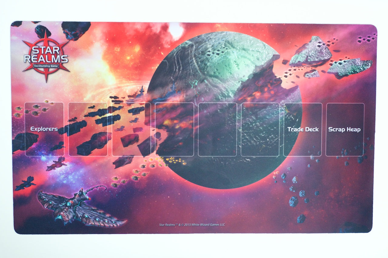 Star Realms Play Mat Death World | Arkham Games and Comics