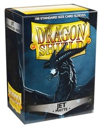Dragon Shield Box of 100 in Matte Jet | Arkham Games and Comics