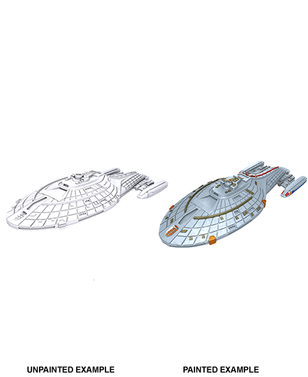 Star Trek Deep Cuts Unpainted Miniatures: Intrepid Class | Arkham Games and Comics