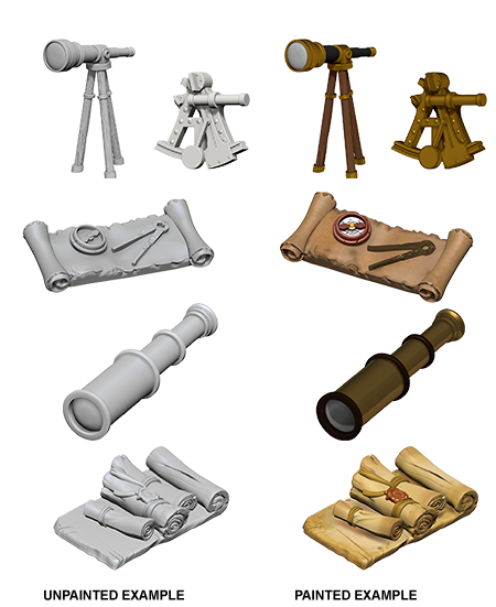 WizKids Deep Cuts Unpainted Miniatures: Navigator's Pack | Arkham Games and Comics