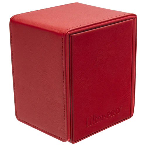 Ultra Pro VIVID Deck Box - Red | Arkham Games and Comics