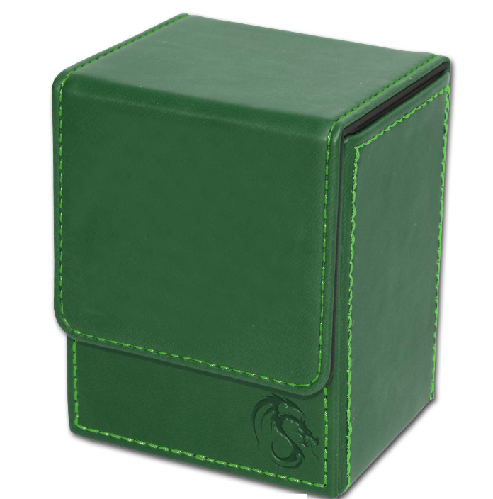 Deck Case - LX - Green | Arkham Games and Comics