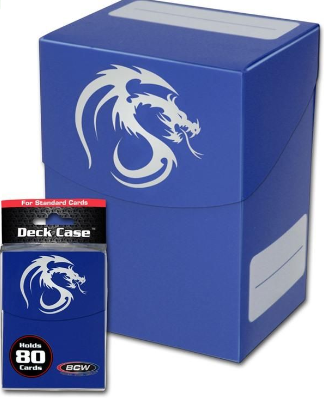 Deck Case - Blue | Arkham Games and Comics