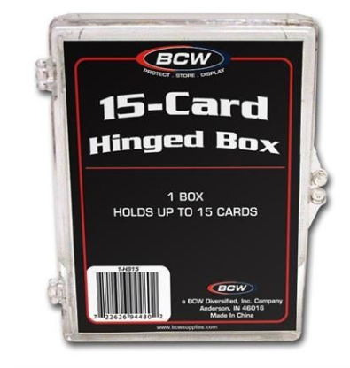 Hinged Trading Card Box - 15 Count | Arkham Games and Comics