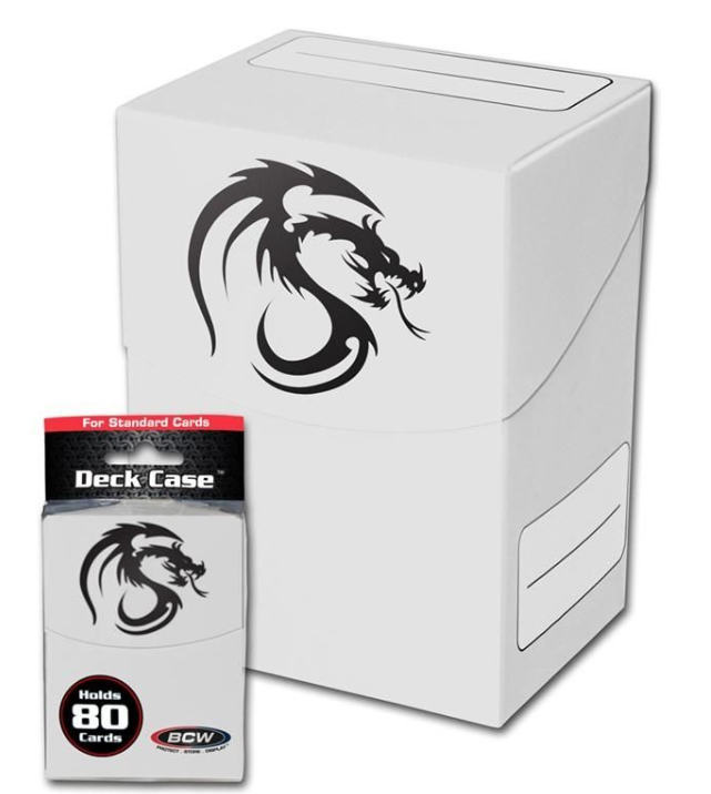 Deck Case - White | Arkham Games and Comics