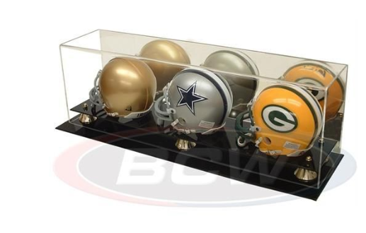 Acrylic Triple Mini Helmet Display | Arkham Games and Comics