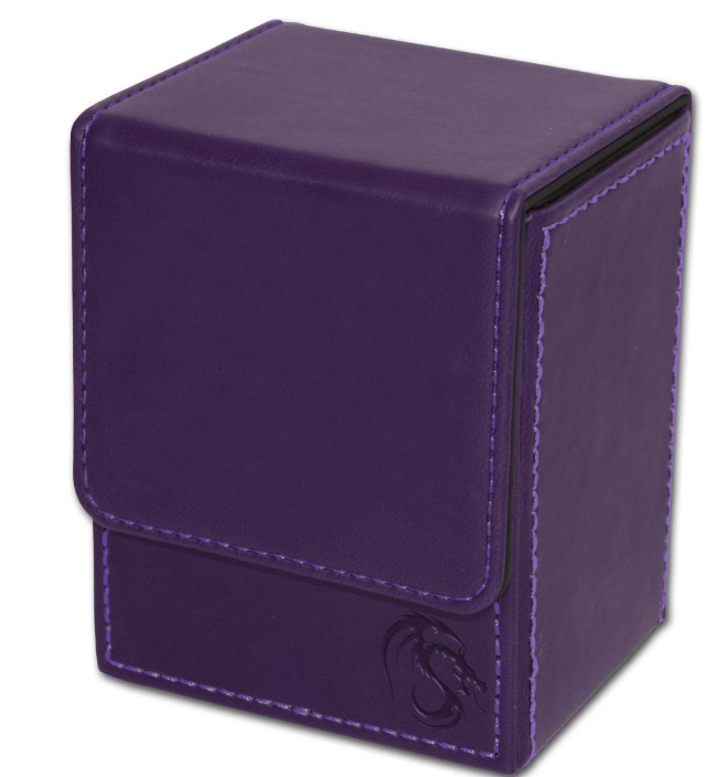 Deck Case - LX - Purple | Arkham Games and Comics