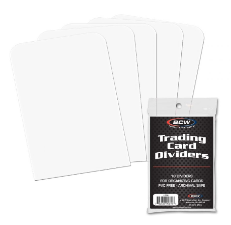 Trading Card Dividers | Arkham Games and Comics