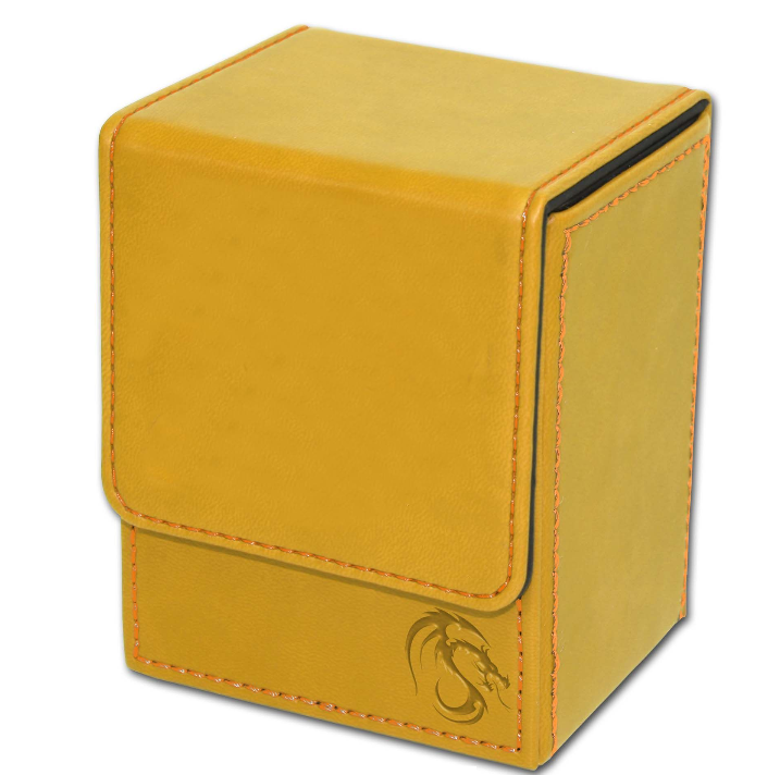 Deck Case - LX - Yellow | Arkham Games and Comics