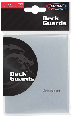 Deck Guards - Clear - Anti-Glare | Arkham Games and Comics