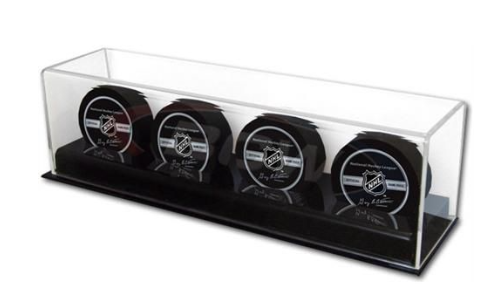 Acrylic 4 Hockey Puck Display | Arkham Games and Comics