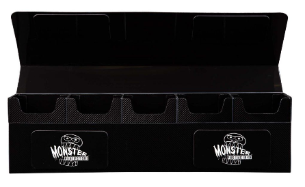 Hydra Mega 5 Compartment Deck Box - Black | Arkham Games and Comics