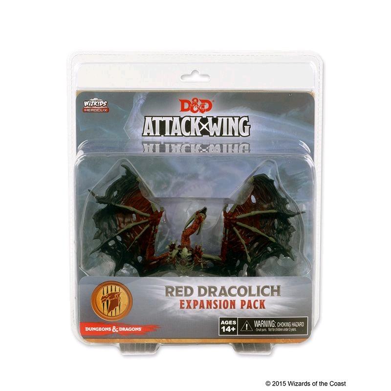 Dungeons & Dragons - Attack Wing Wave 5 Red Dracolich | Arkham Games and Comics