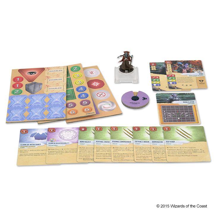 Dungeons & Dragons - Attack Wing Wave 8 Mind Flayer Expansion Pack | Arkham Games and Comics