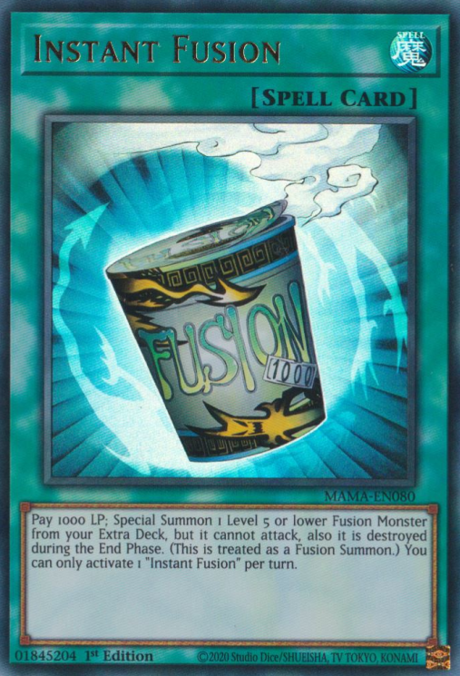 Instant Fusion [MAMA-EN080] Ultra Rare | Arkham Games and Comics