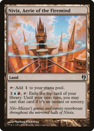 Nivix, Aerie of the Firemind [Duel Decks: Izzet vs. Golgari] | Arkham Games and Comics