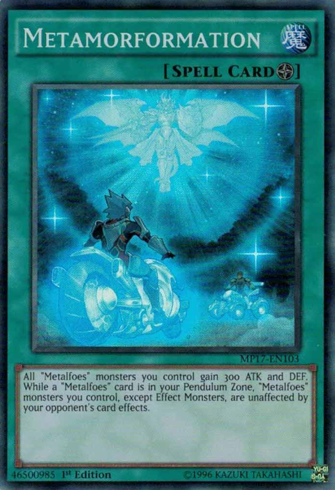 Metamorformation [MP17-EN103] Super Rare | Arkham Games and Comics