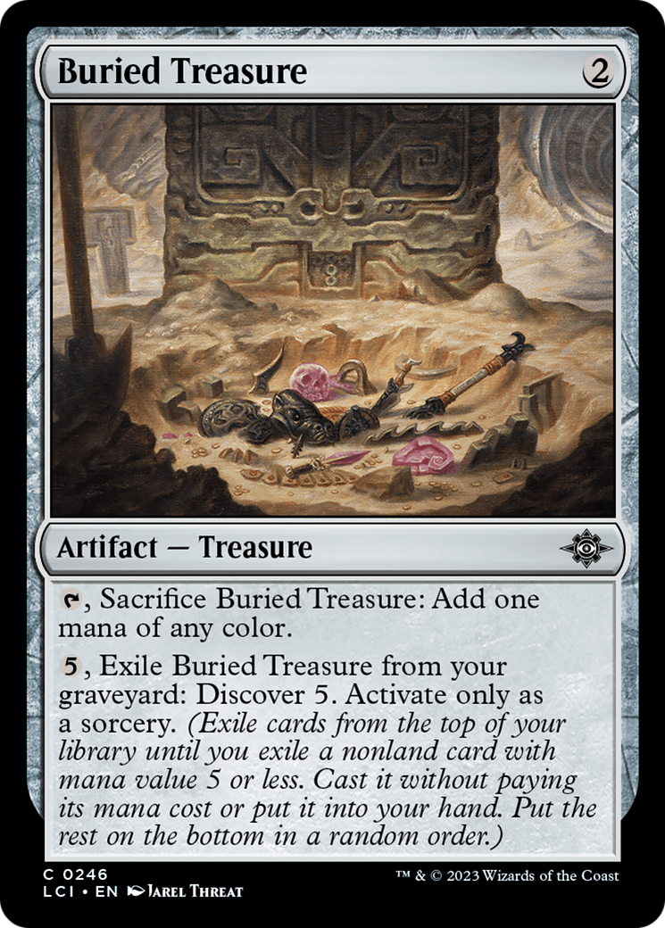 Buried Treasure [The Lost Caverns of Ixalan] | Arkham Games and Comics