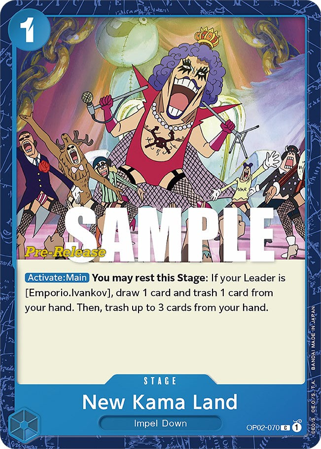New Kama Land [Paramount War Pre-Release Cards] | Arkham Games and Comics