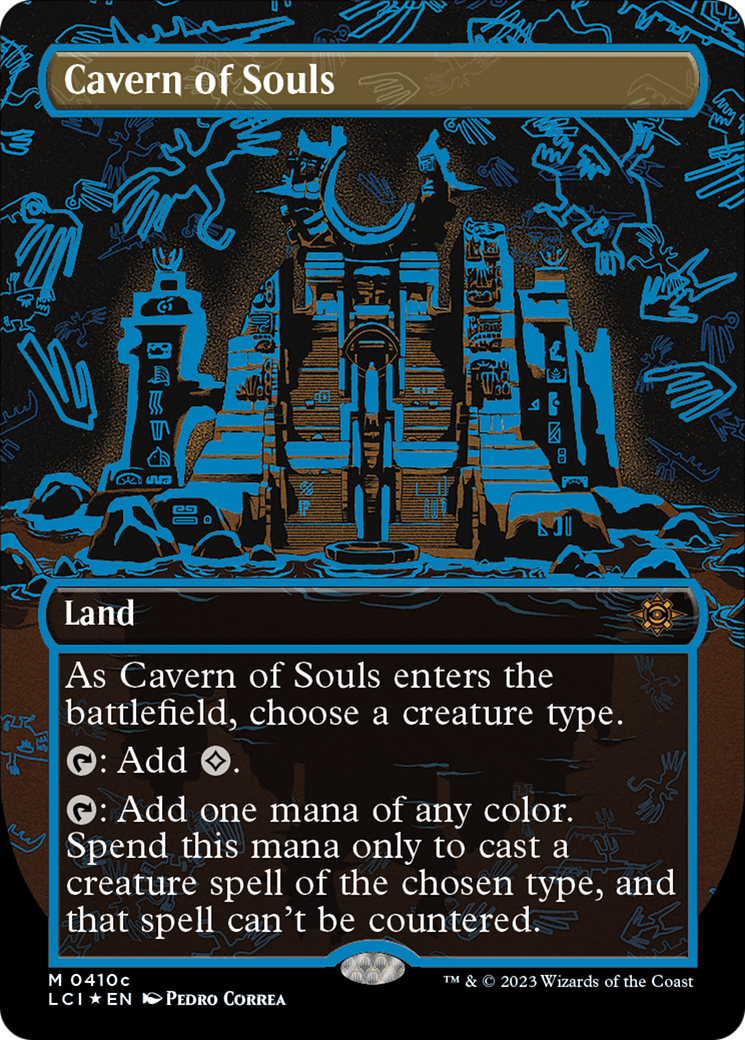 Cavern of Souls (0410c) (Borderless) [The Lost Caverns of Ixalan] | Arkham Games and Comics