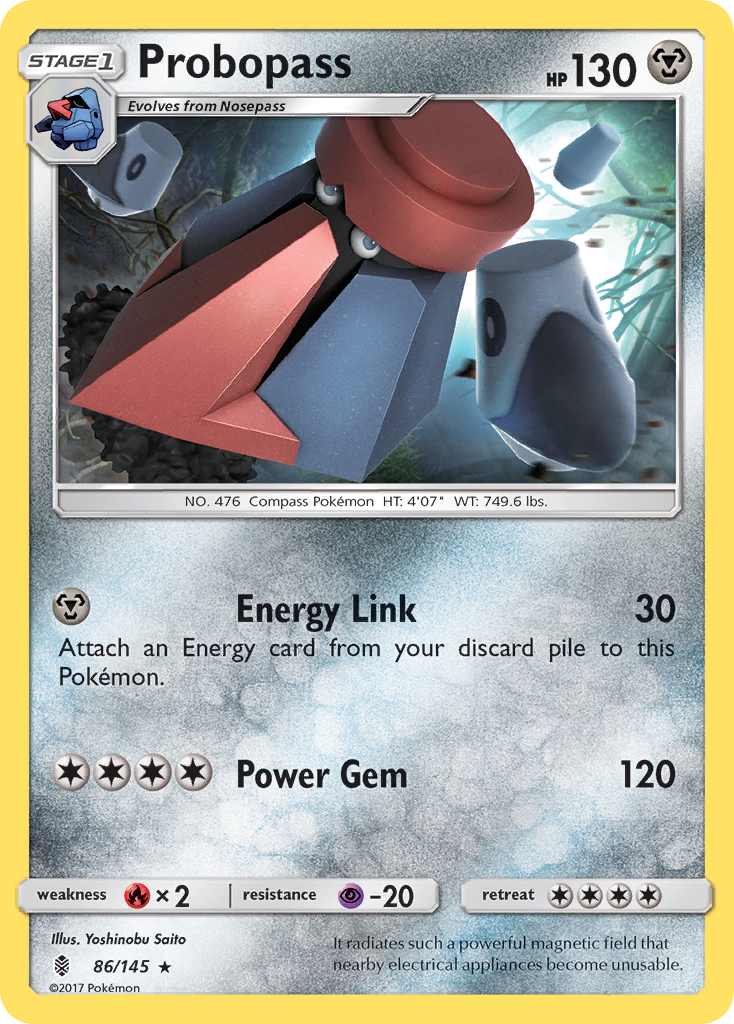 Probopass (86/145) [Sun & Moon: Guardians Rising] | Arkham Games and Comics