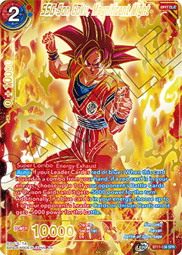 SSG Son Goku, Magnificent Might (SPR) (BT17-138) [Ultimate Squad] | Arkham Games and Comics