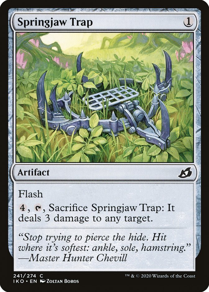 Springjaw Trap [Ikoria: Lair of Behemoths] | Arkham Games and Comics