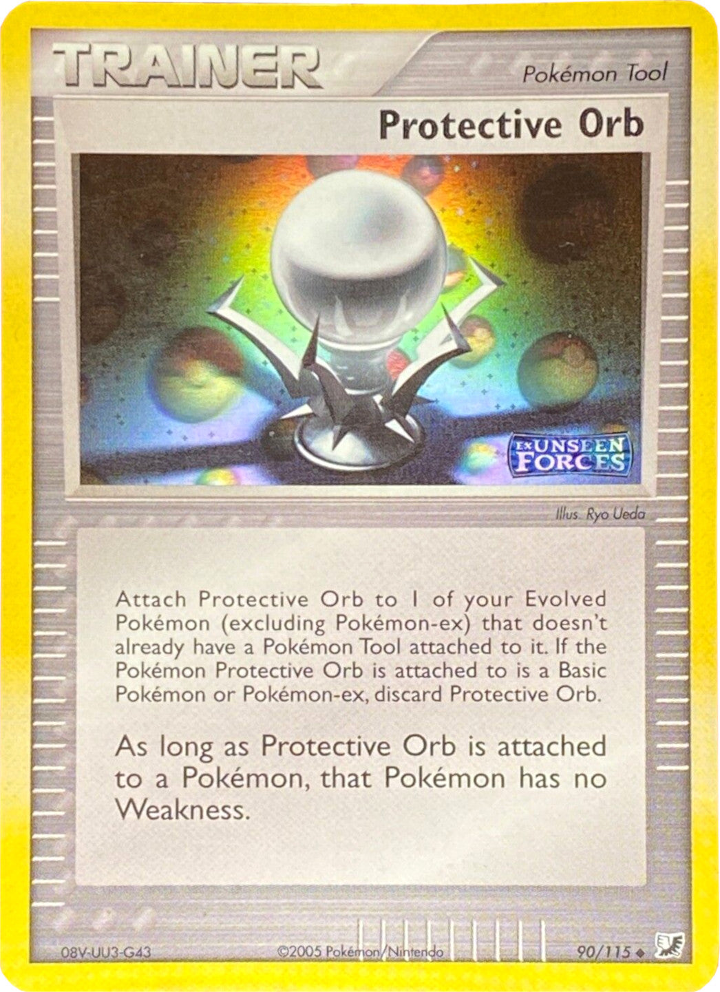 Protective Orb (90/115) (Stamped) [EX: Unseen Forces] | Arkham Games and Comics