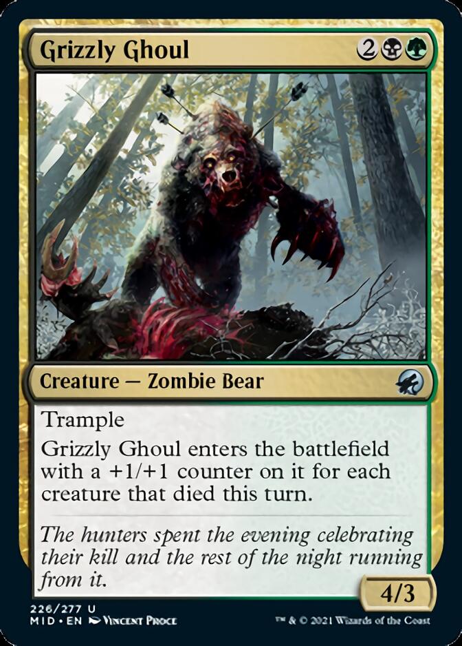 Grizzly Ghoul [Innistrad: Midnight Hunt] | Arkham Games and Comics