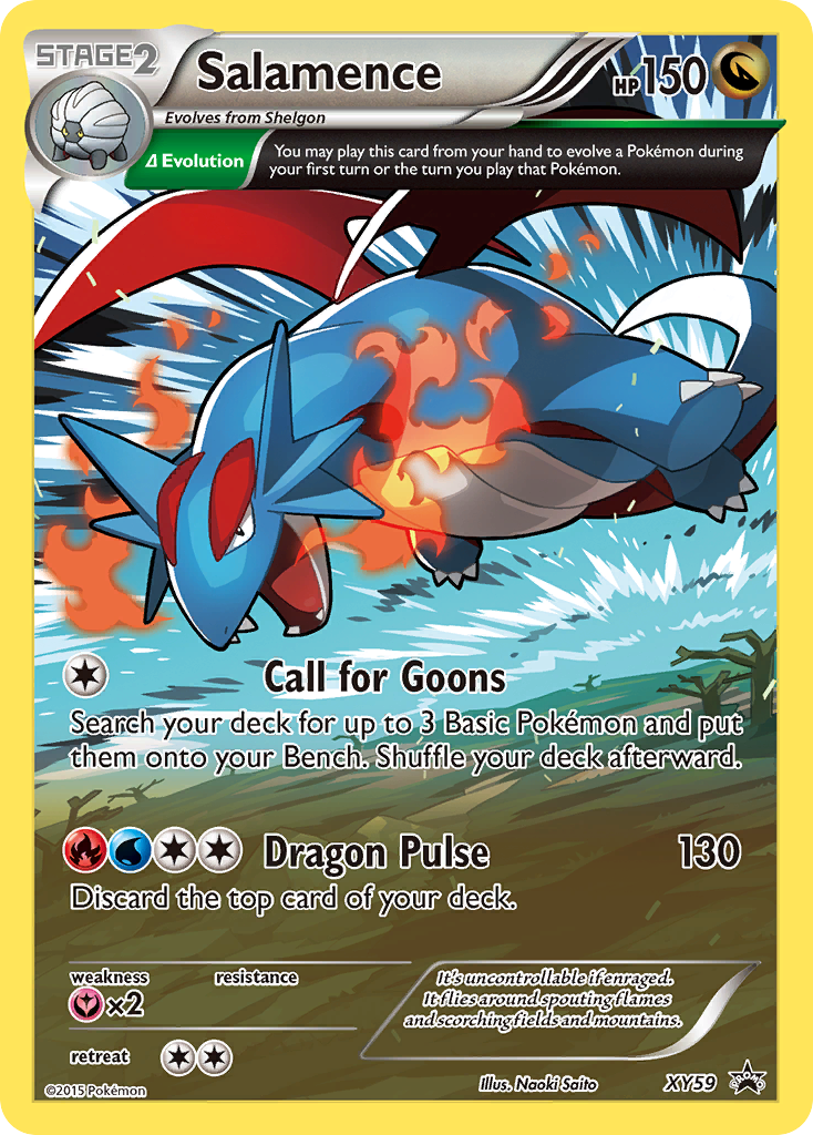 Salamence (XY59) [XY: Black Star Promos] | Arkham Games and Comics