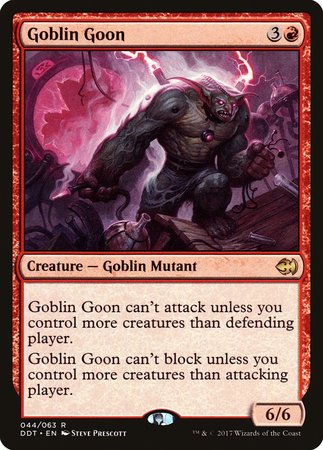 Goblin Goon [Duel Decks: Merfolk vs. Goblins] | Arkham Games and Comics