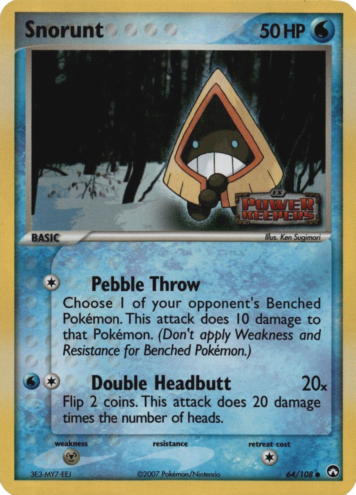 Snorunt (64/108) (Stamped) [EX: Power Keepers] | Arkham Games and Comics