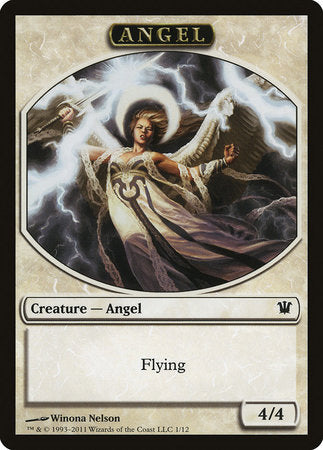 Angel Token [Innistrad Tokens] | Arkham Games and Comics